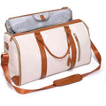 shopinow.in 2-in-1 Convertible Garment Duffle Bag with Shoe Pouch